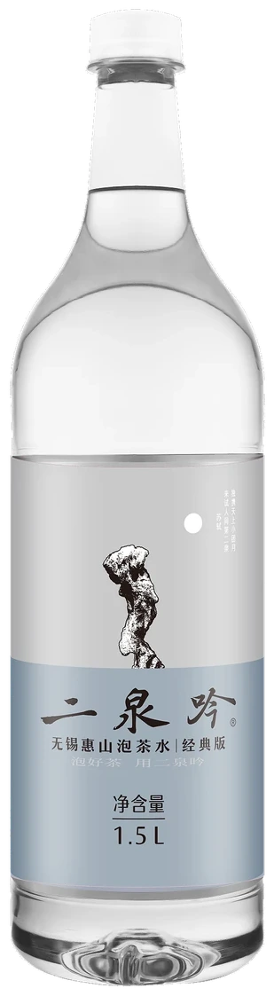 二泉吟经典版 重水 泡茶水 1.5L×12瓶